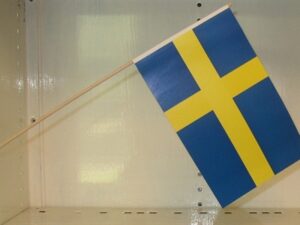 F0102 Svensk Pappersflagga