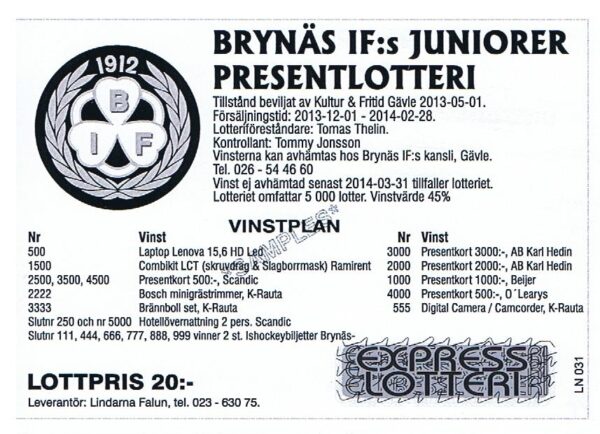 H0102 Expresslotter