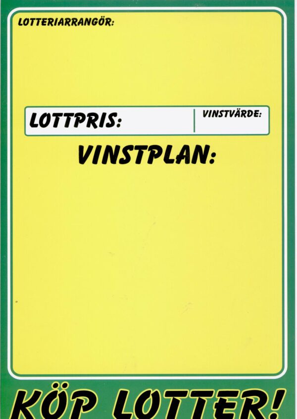 H0011 Lottskylt