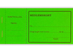 G0022 Medlemskort