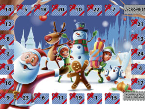 J0002 Julkalender med Skrap