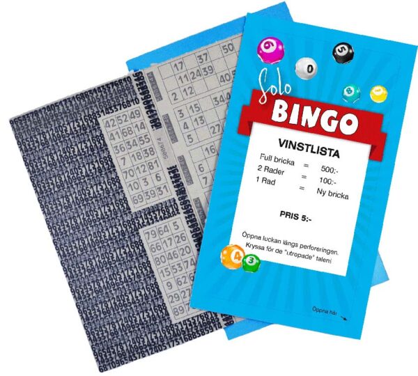 H0115 Solobingo 5:-